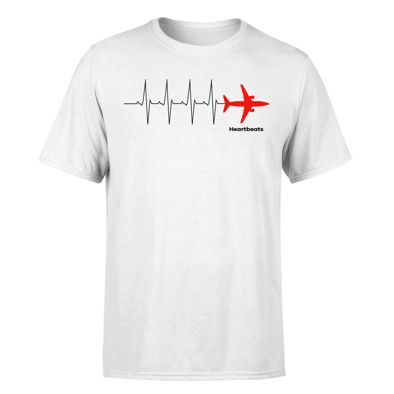 Aviation Heartbeats Designed T-Shirts