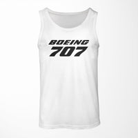 Thumbnail for Boeing 707 & Text Designed Tank Tops