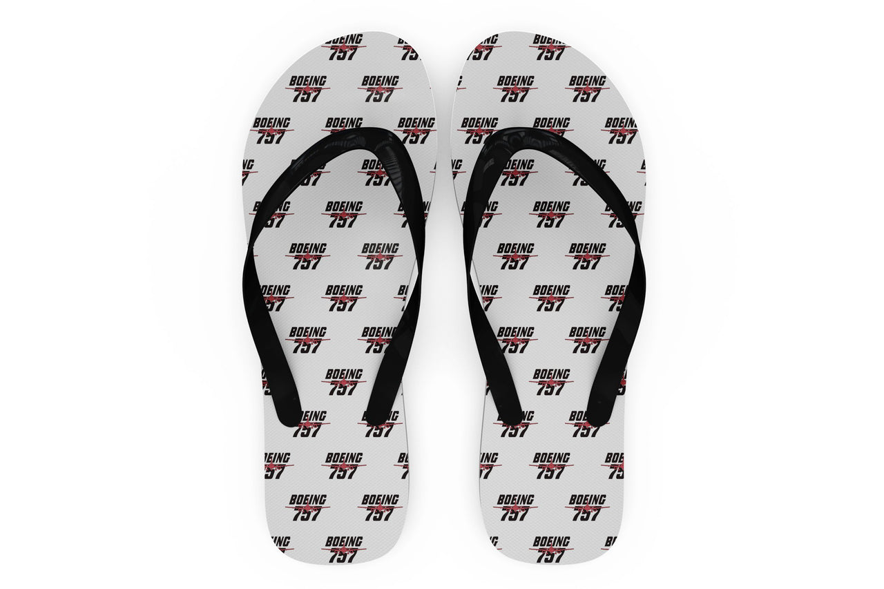 Amazing Boeing 757 Designed Slippers (Flip Flops)