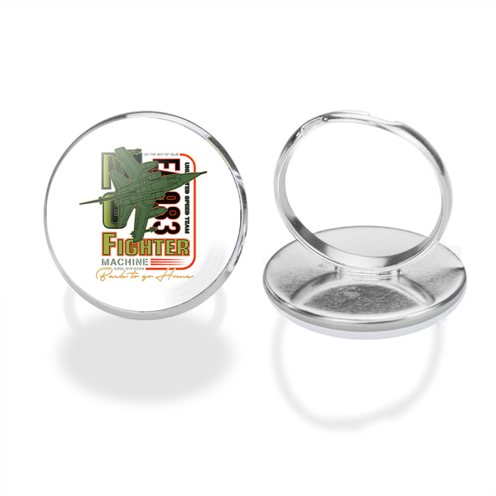 Fighter Machine Designed Rings