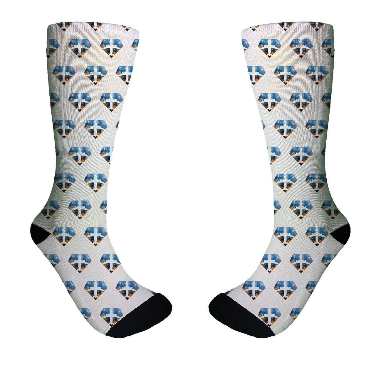 Supermen of The Skies (Sunrise) Designed Socks