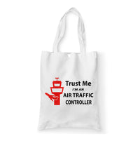 Thumbnail for Trust Me I'm an Air Traffic Controller Designed Tote Bags