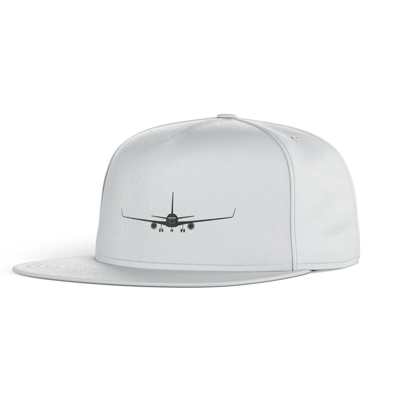 Boeing 767 Silhouette Designed Snapback Caps & Hats