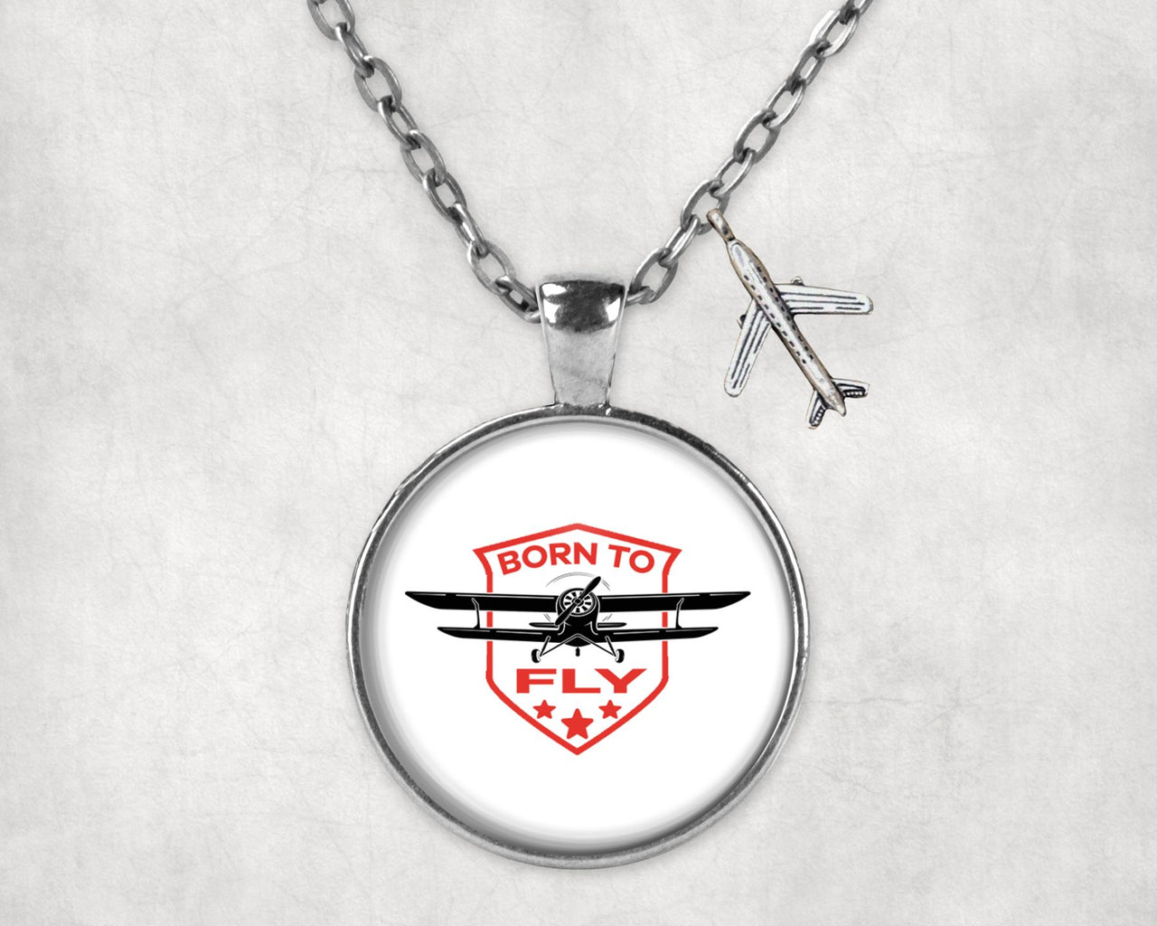 Super Born To Fly Designed Necklaces