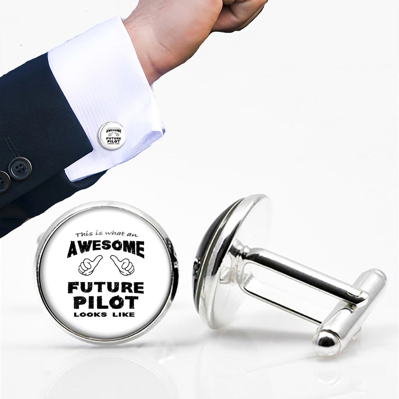 Future Pilot Designed Cuff Links
