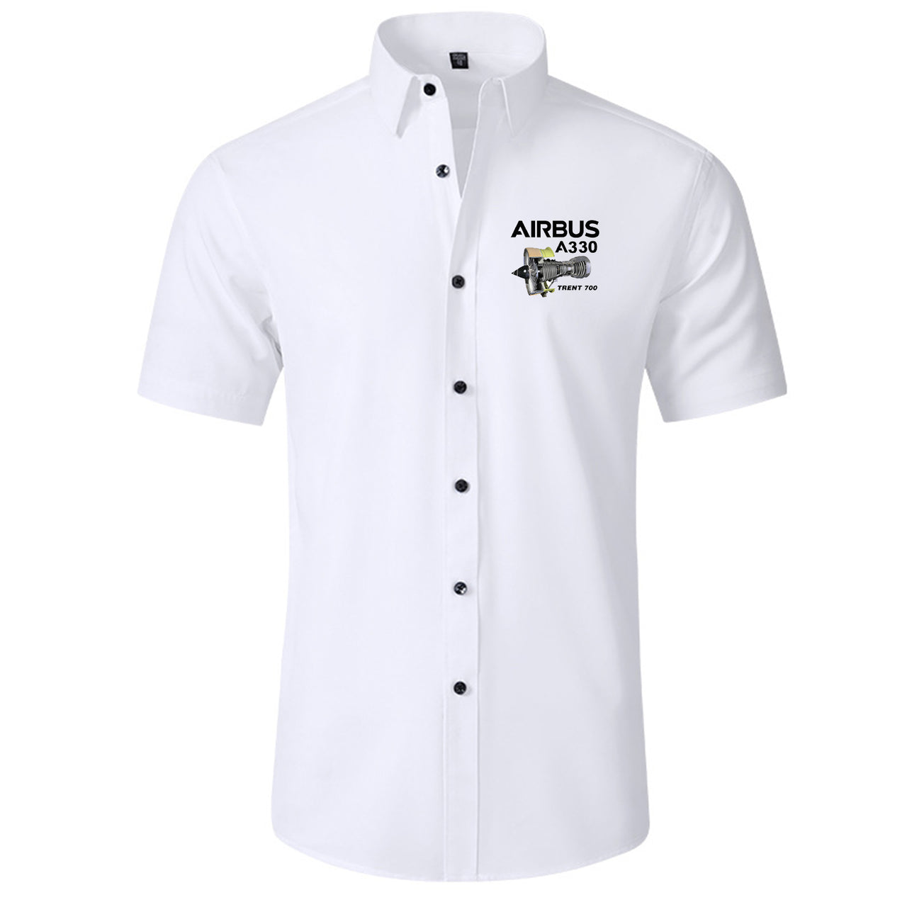 Airbus A330 & Trent 700 Engine Designed Short Sleeve Shirts