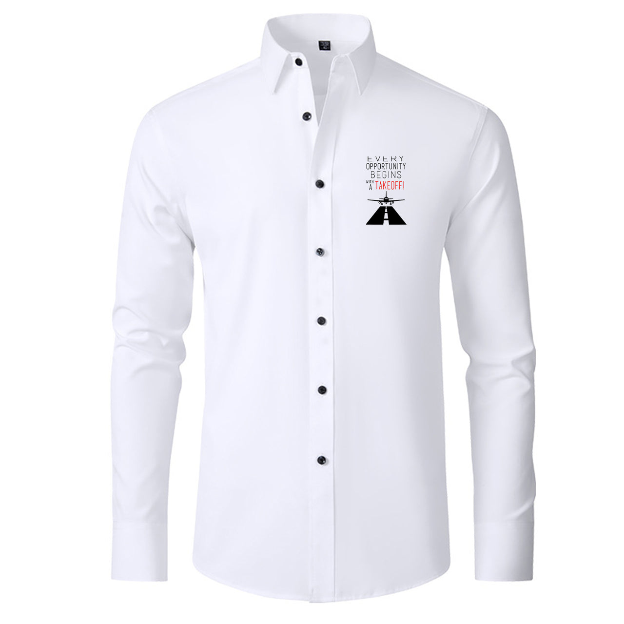 Every Opportunity Designed Long Sleeve Shirts