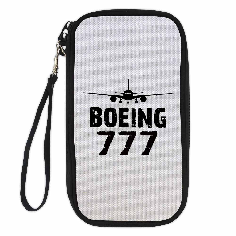 Boeing 777 & Plane Designed Travel Cases & Wallets
