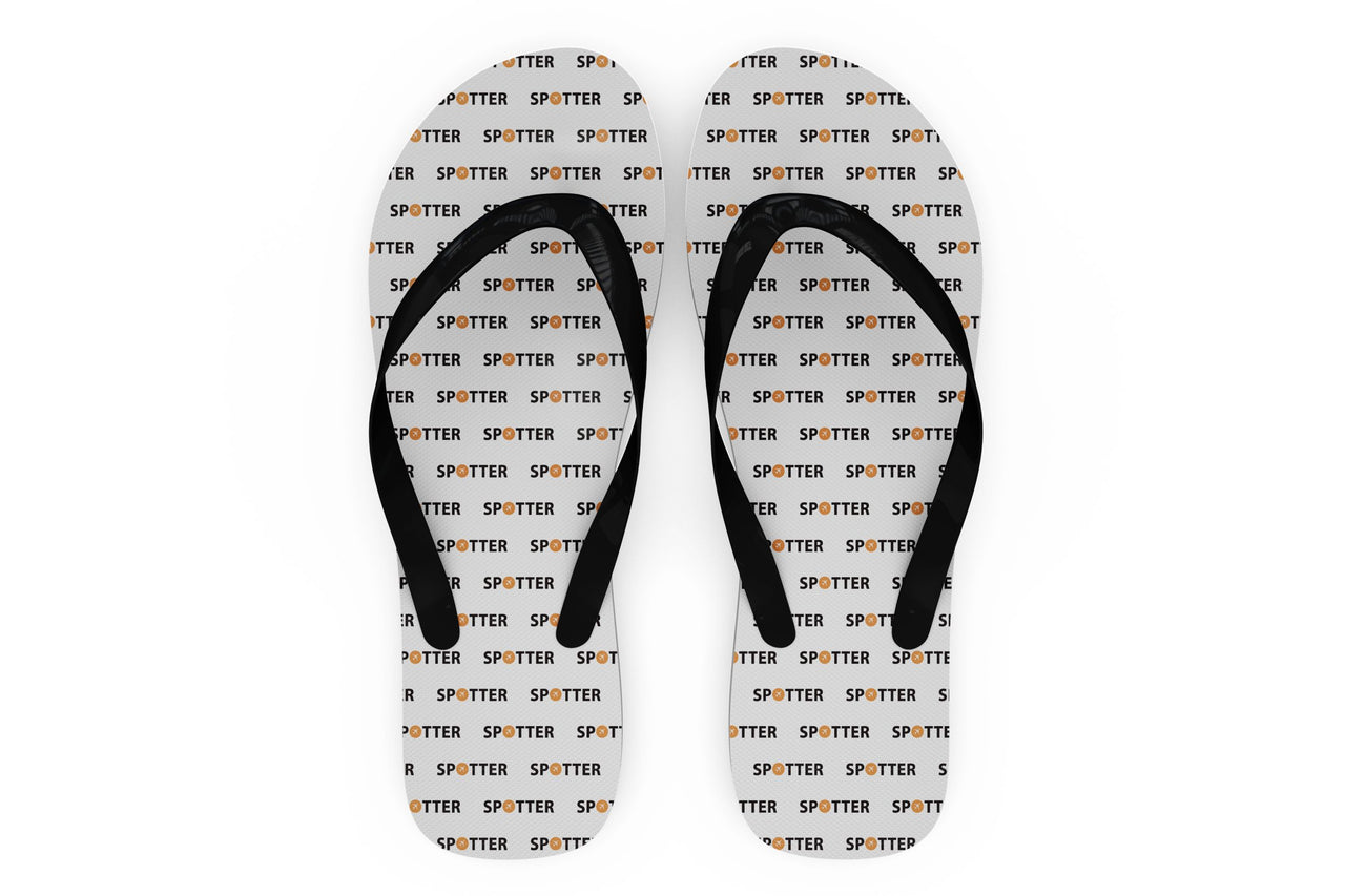 Spotter Designed Slippers (Flip Flops)