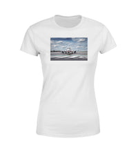 Thumbnail for Amazing Clouds and Boeing 737 NG Designed Women T-Shirts