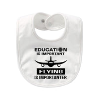 Thumbnail for Flying is Importanter Designed Baby Saliva & Feeding Towels
