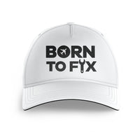 Thumbnail for Born To Fix Airplanes Printed Hats
