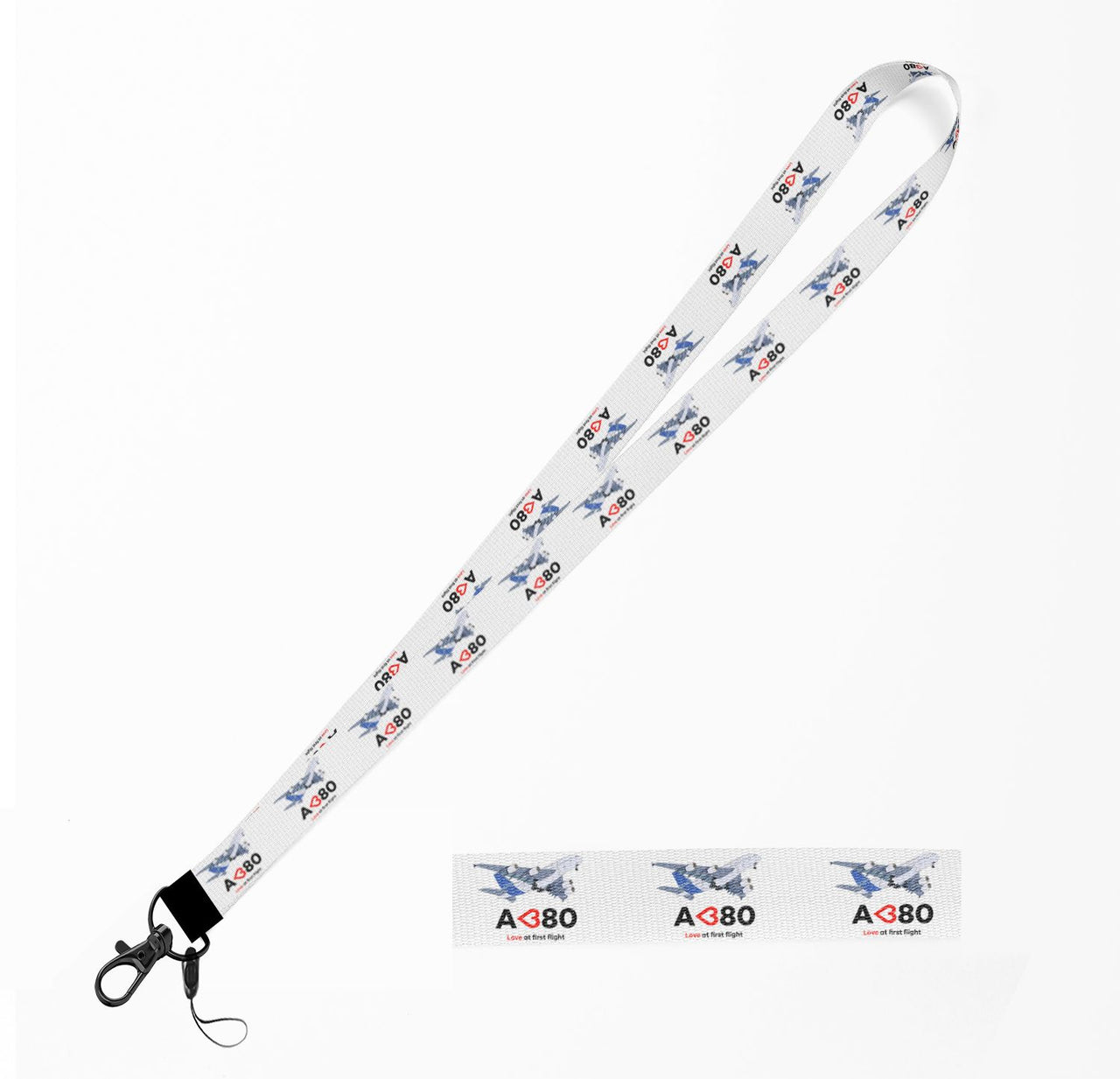 Airbus A380 Love at first flight Designed Lanyard & ID Holders