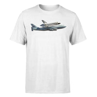 Thumbnail for Space shuttle on 747 Designed T-Shirts