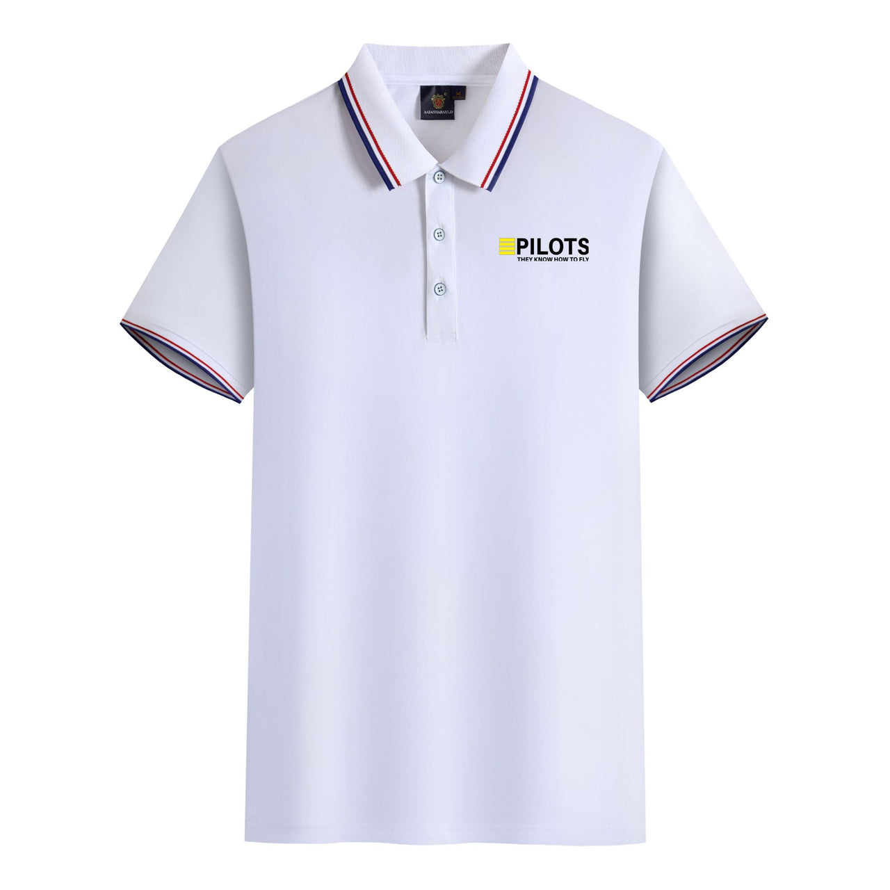 Pilots They Know How To Fly Designed Stylish Polo T-Shirts