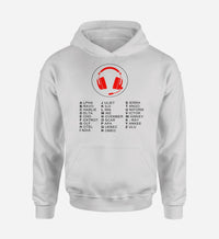 Thumbnail for Aviation Alphabet 3 Designed Hoodies
