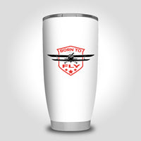 Thumbnail for Super Born To Fly Designed Tumbler Travel Mugs