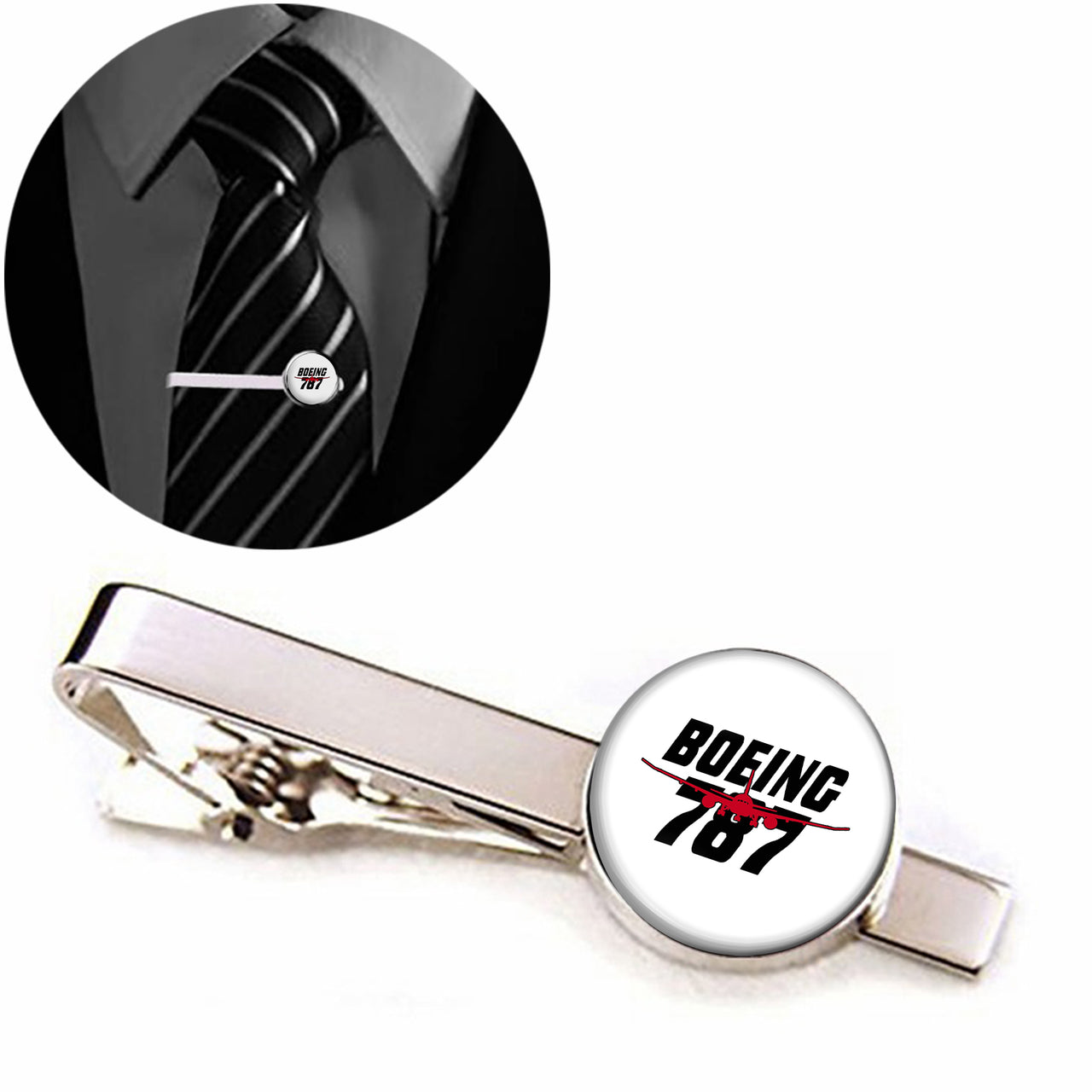 Amazing Boeing 787 Designed Tie Clips