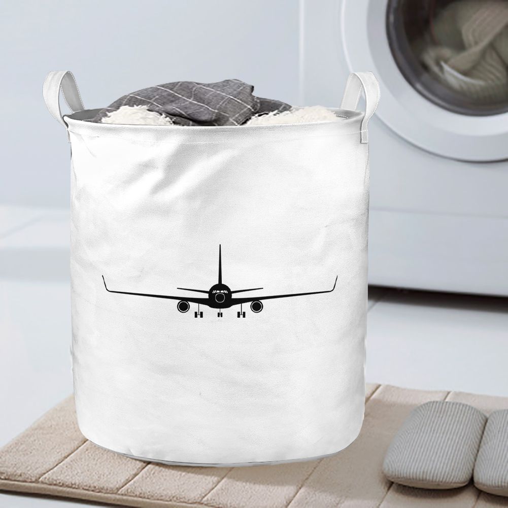 Boeing 767 Silhouette Designed Laundry Baskets