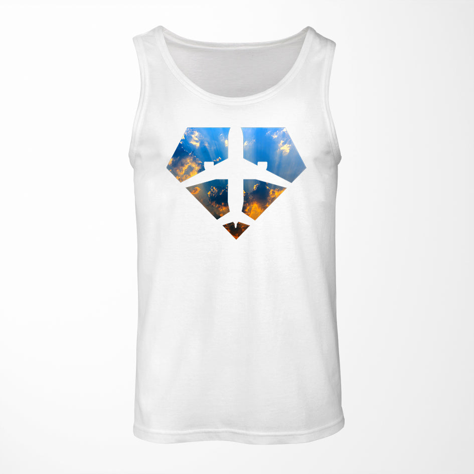 Supermen of The Skies (Sunrise) Designed Tank Tops