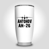 Thumbnail for Antonov AN-26 & Plane Designed Tumbler Travel Mugs