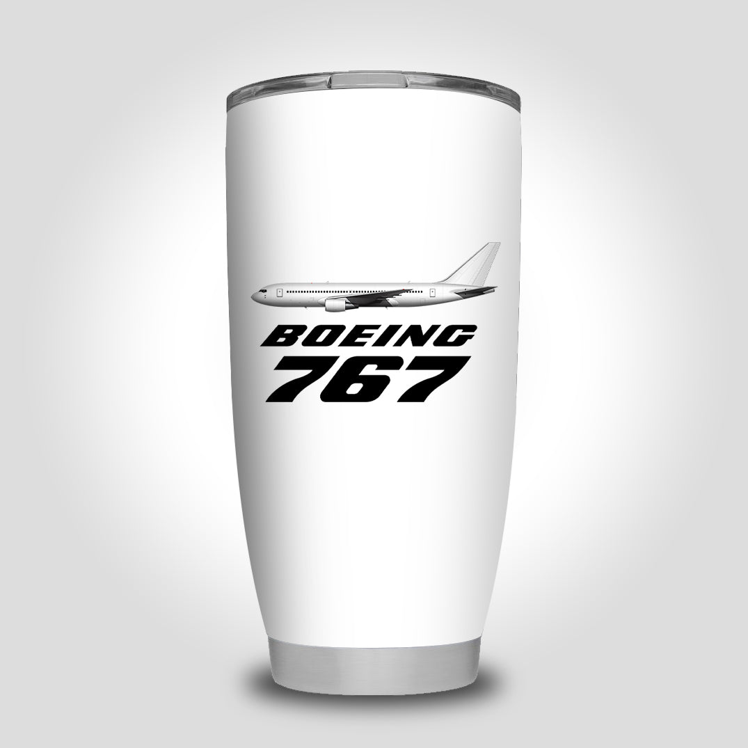 The Boeing 767 Designed Tumbler Travel Mugs