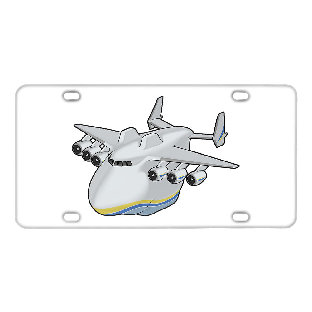 Antonov 225 (2) Designed Metal (License) Plates