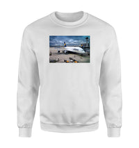 Thumbnail for Lufthansa's A380 At The Gate Designed Sweatshirts