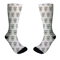 Thumbnail for Jet Fighter - The Sky is Yours Designed Socks