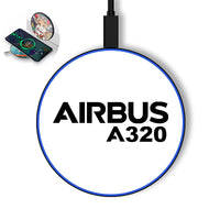 Thumbnail for Airbus A320 & Text Designed Wireless Chargers