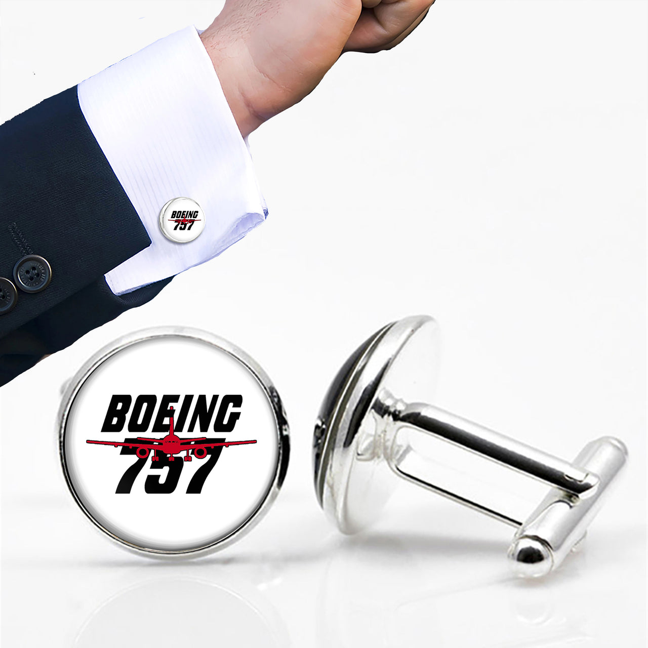 Amazing Boeing 757 Designed Cuff Links