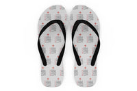 Thumbnail for In Aviation Designed Slippers (Flip Flops)