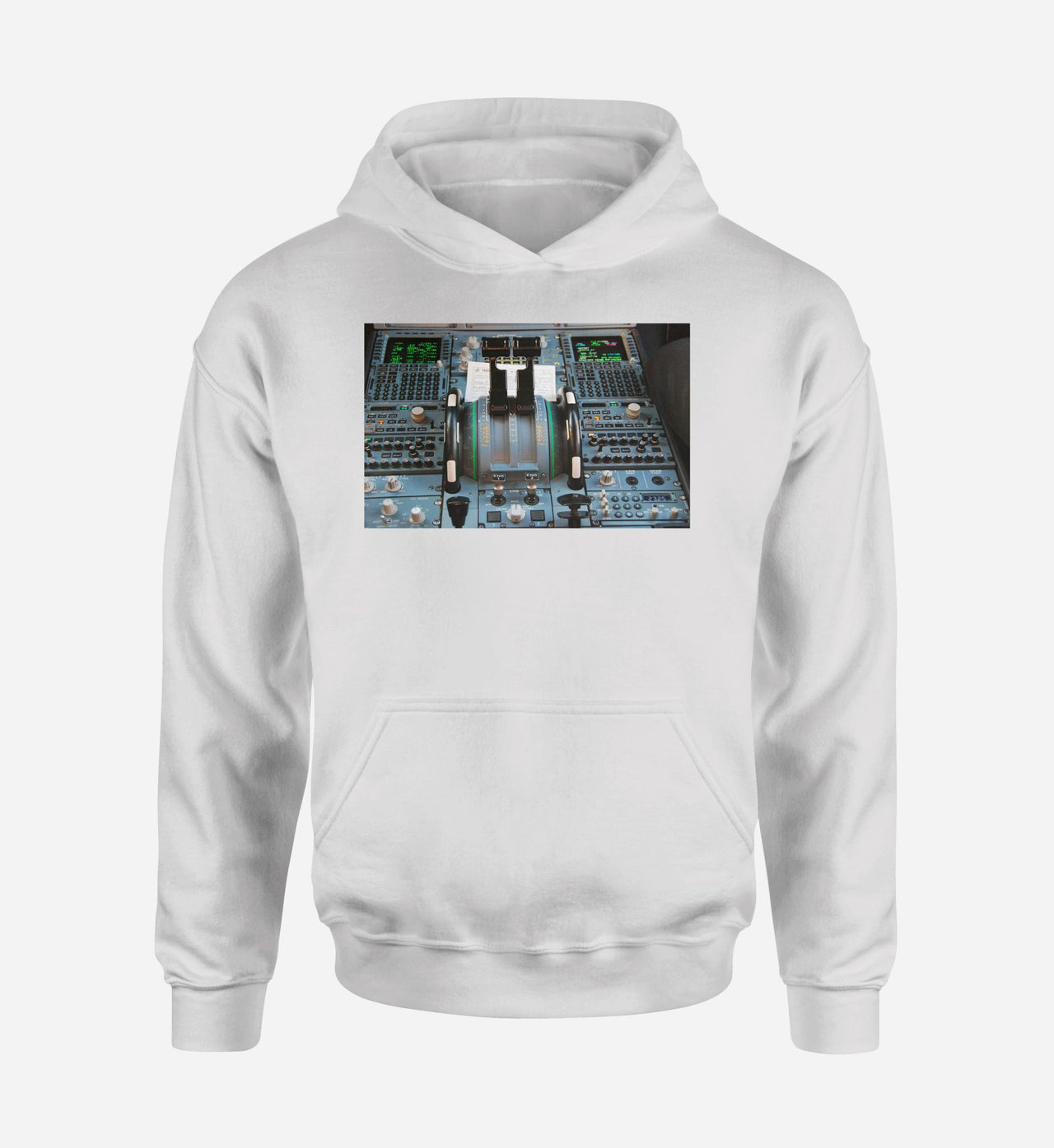 Airbus A320 Cockpit Designed Hoodies