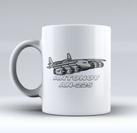Thumbnail for Antonov AN-225 (25) Designed Mugs
