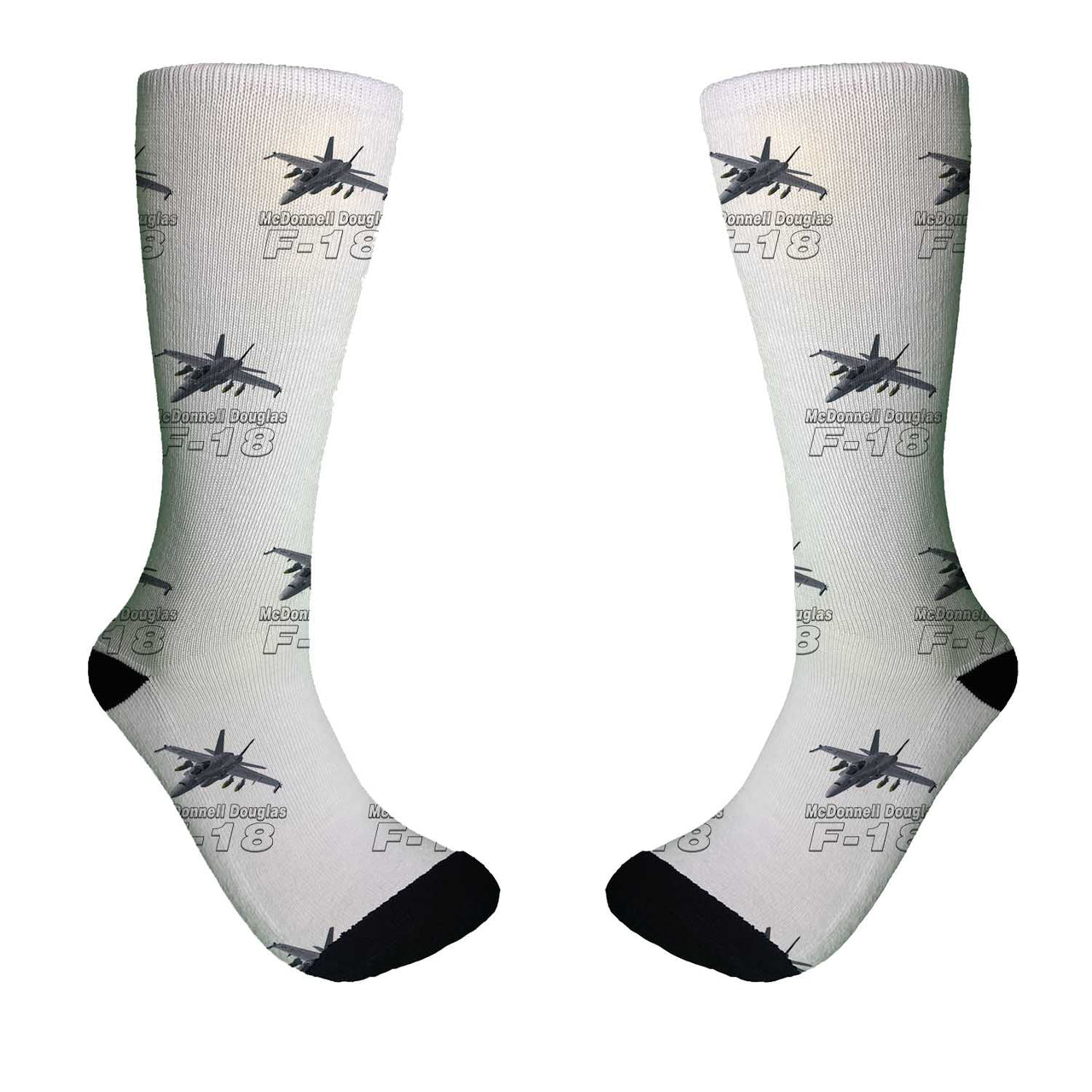 The McDonnell Douglas F18 Designed Socks