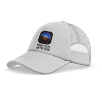 Thumbnail for Mind Your Attitude Designed Trucker Caps & Hats