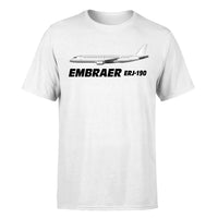 Thumbnail for The Embraer ERJ-190 Designed T-Shirts