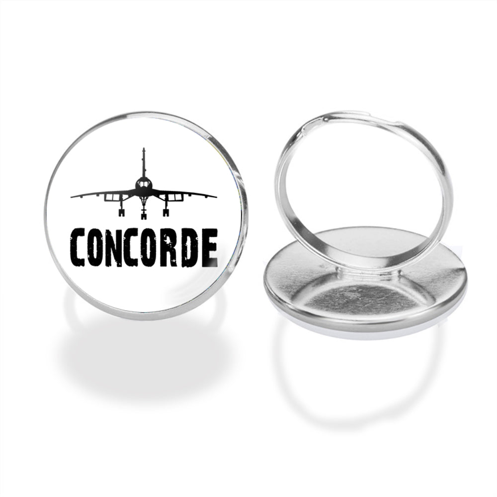 Concorde & Plane Designed Rings