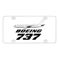 Thumbnail for The Boeing 737 Designed Metal (License) Plates