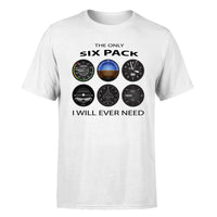 Thumbnail for The Only Six Pack I Will Ever Need Designed T-Shirts