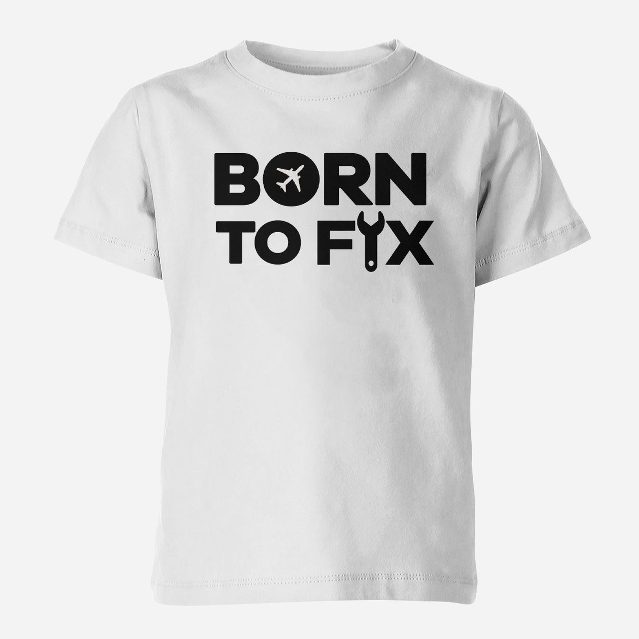 Born To Fix Airplanes Designed Children T-Shirts