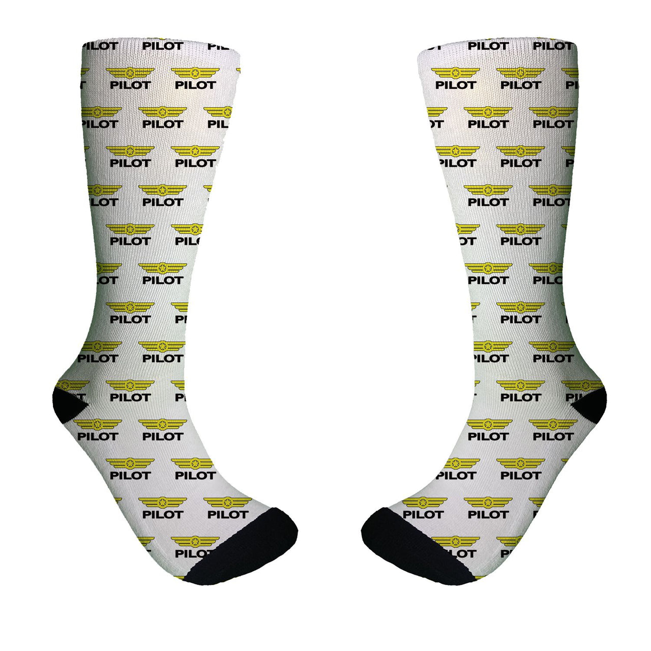 Pilot & Badge Designed Socks
