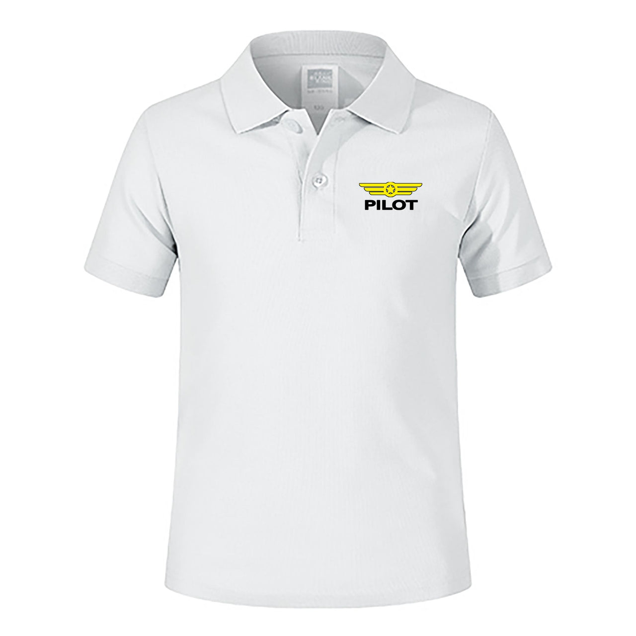 Pilot & Badge Designed Children Polo T-Shirts