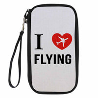 Thumbnail for I Love Flying Designed Travel Cases & Wallets