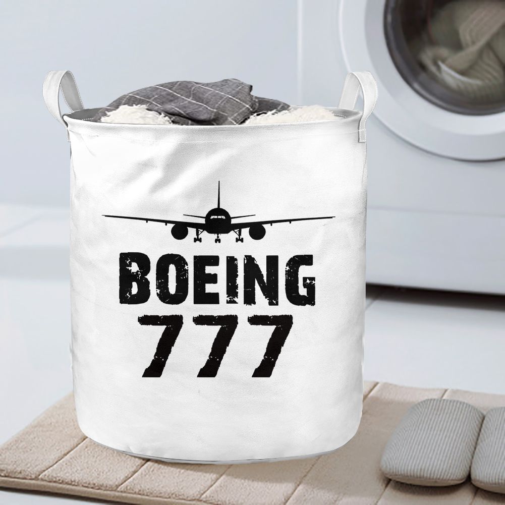 Boeing 777 & Plane Designed Laundry Baskets