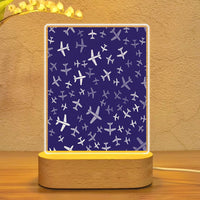 Thumbnail for Different Sizes Seamless Airplanes Designed Night Lamp