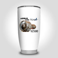 Thumbnail for Airbus A320 & V2500 Engine Designed Tumbler Travel Mugs