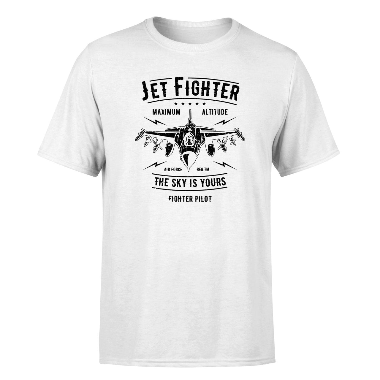 Jet Fighter - The Sky is Yours Designed T-Shirts