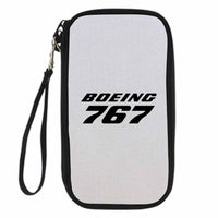 Thumbnail for Boeing 767 & Text Designed Travel Cases & Wallets