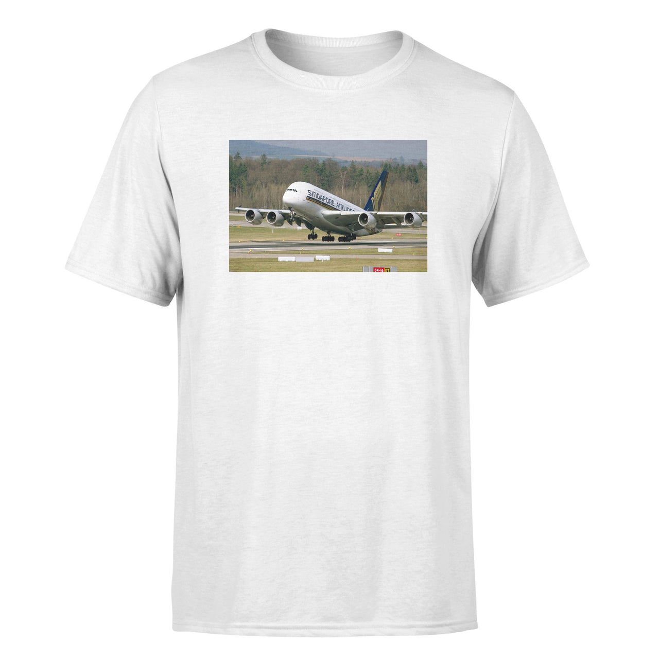 Departing Singapore Airlines A380 Designed T-Shirts